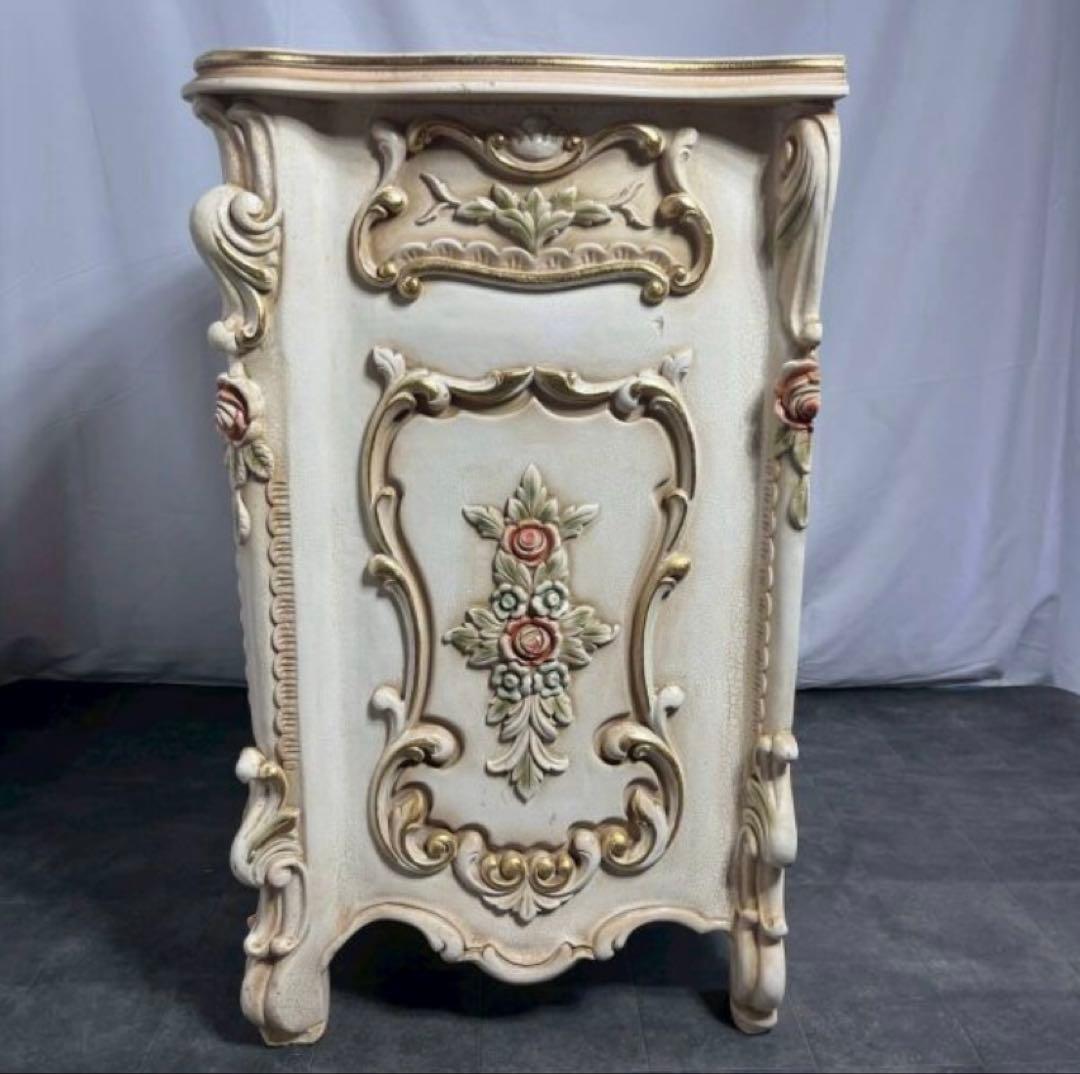 ロ*ズ様 ロココ調 チェスト 4段 洋タンス アンティーク調 家具