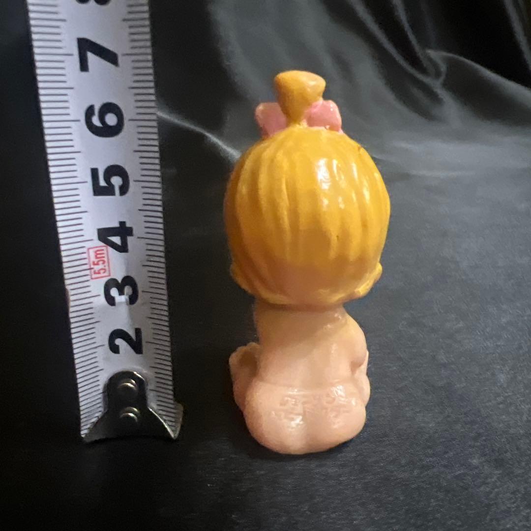 ジョンソンベビーパウダーソフビ　指人形　昭和レトロ　激レア　企業物