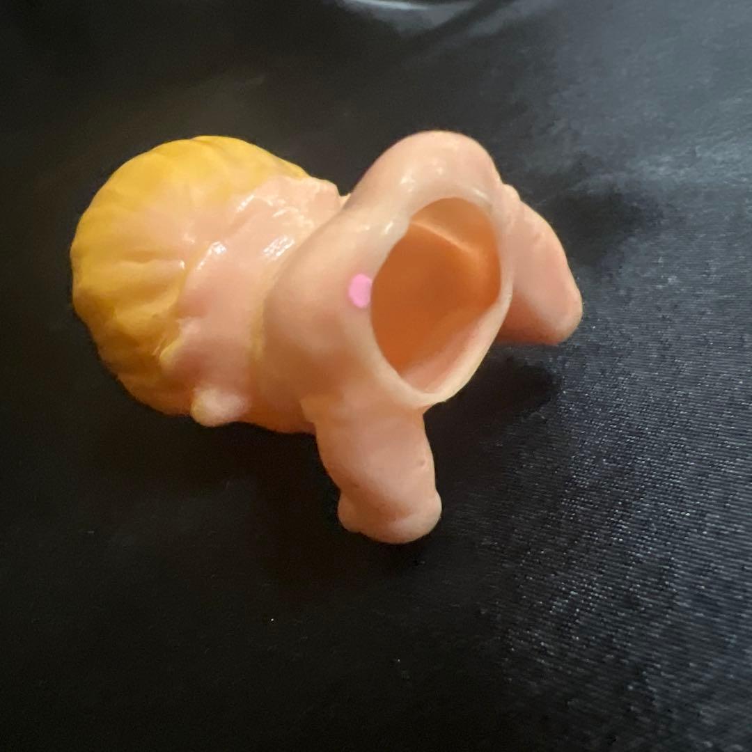 ジョンソンベビーパウダーソフビ　指人形　昭和レトロ　激レア　企業物