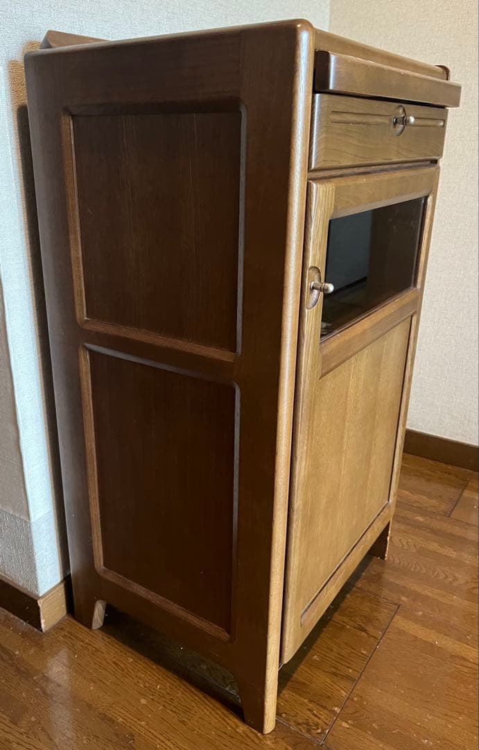 カリモク　キャビネット　電話台　ファックス台　karimoku