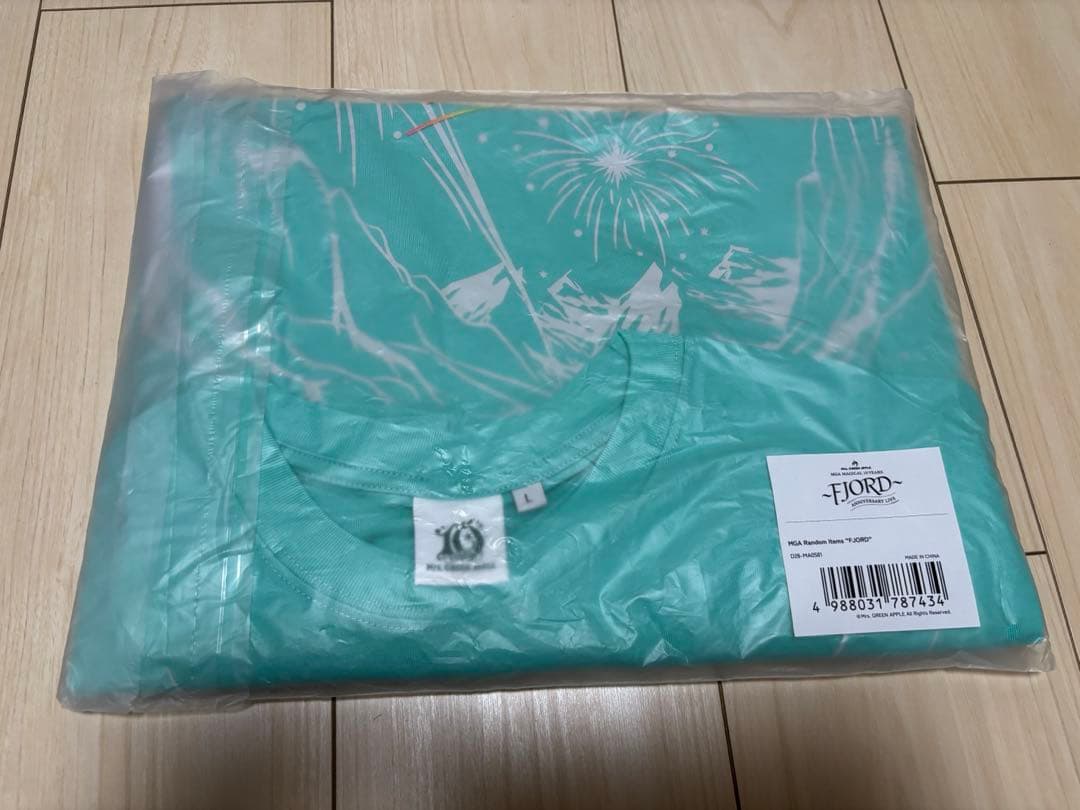 Mrs. GREEN APPLE フィヨルド Tシャツ　Ｌサイズ　アタリ