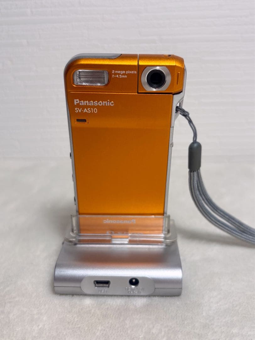 Panasonic D-snap SV-AS10 オレンジ
