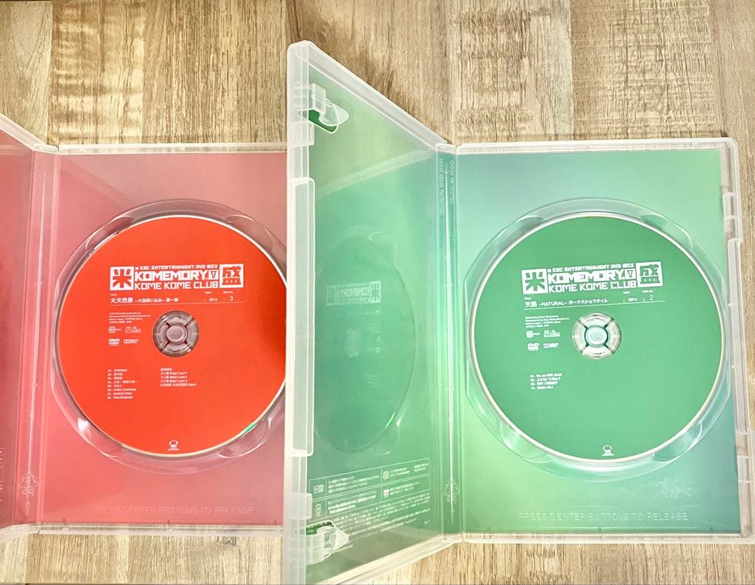 【美品】米米CLUB KOMEMORY DVD-BOX 4枚組 限定盤　米盛