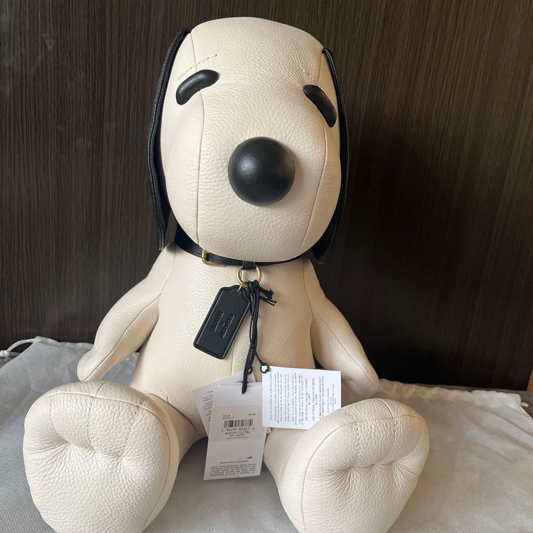 COACH スヌーピー ぬいぐるみ