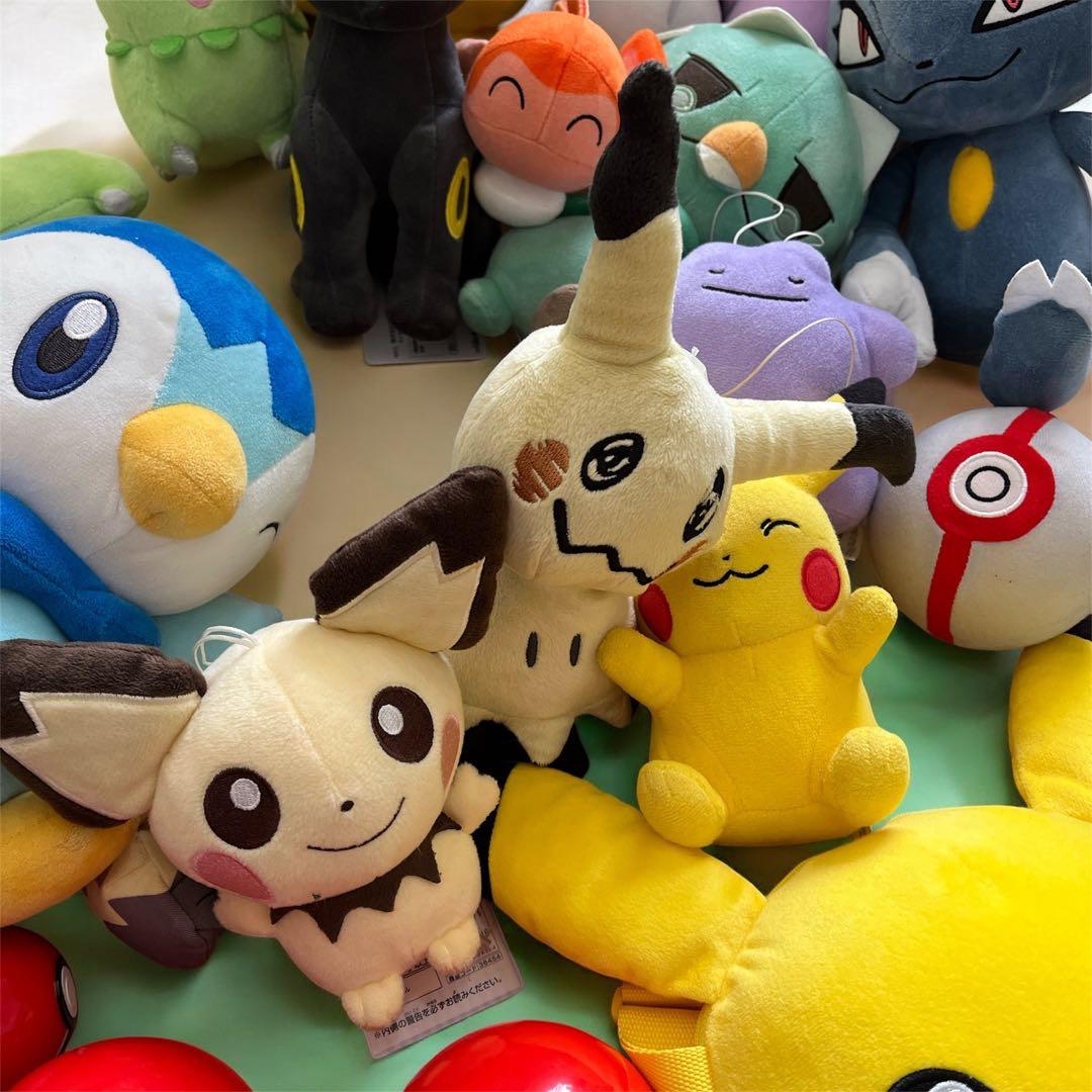 ポケモン ぬいぐるみ セット 約✨20個 ポケモンポール７個