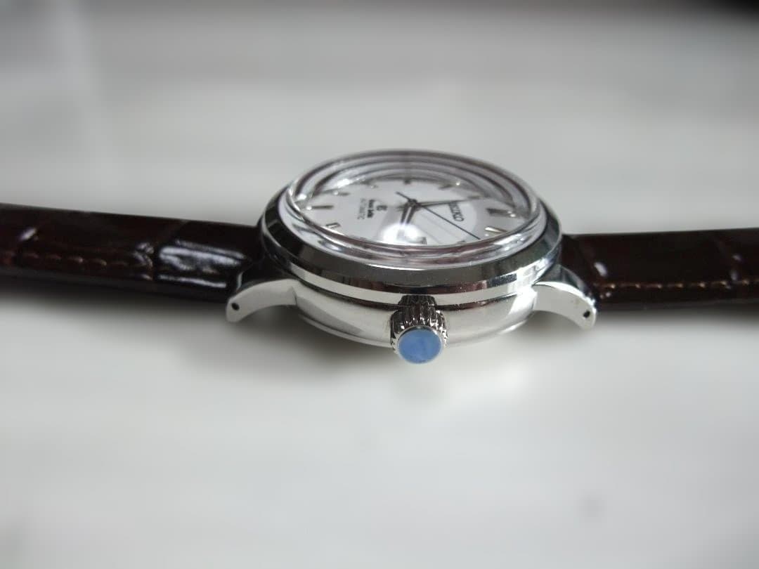 日本製NH35搭載 自動巻 MOD ドーム型サファイアガラス 200m防水 新品