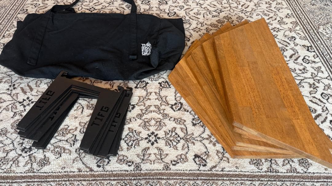 THE IRON FIELD GEAR ヘキサウッドテーブル