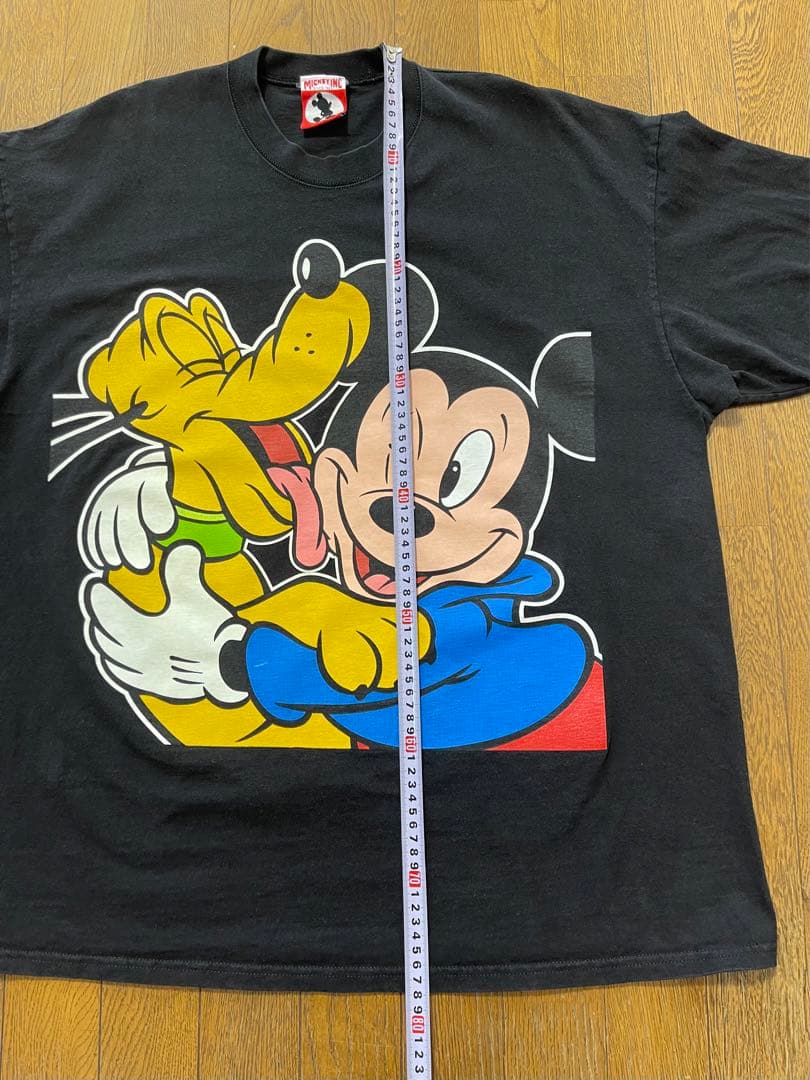 Disney Mickey&Pluto tシャツ ディズニー