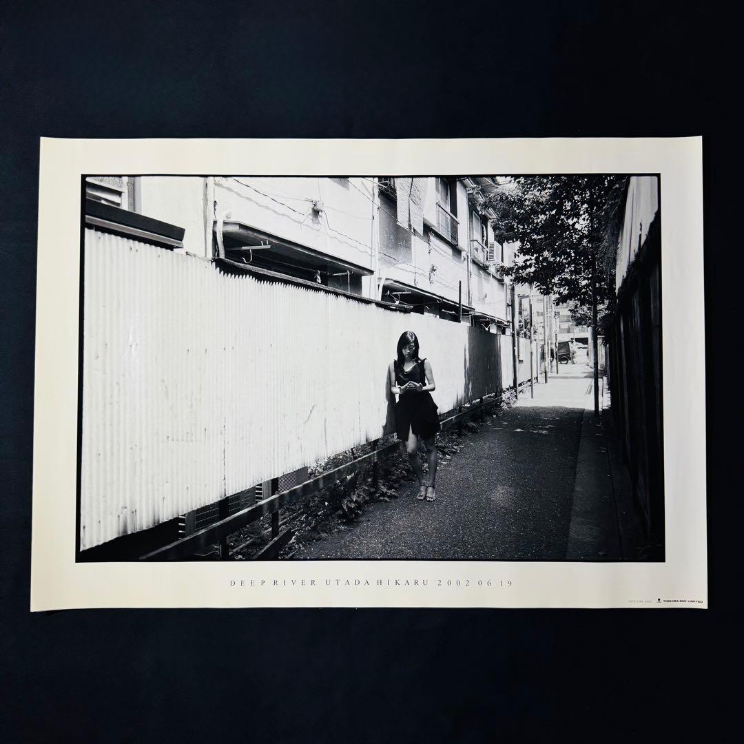 宇多田ヒカル　森山大道　DEEP  ポスター