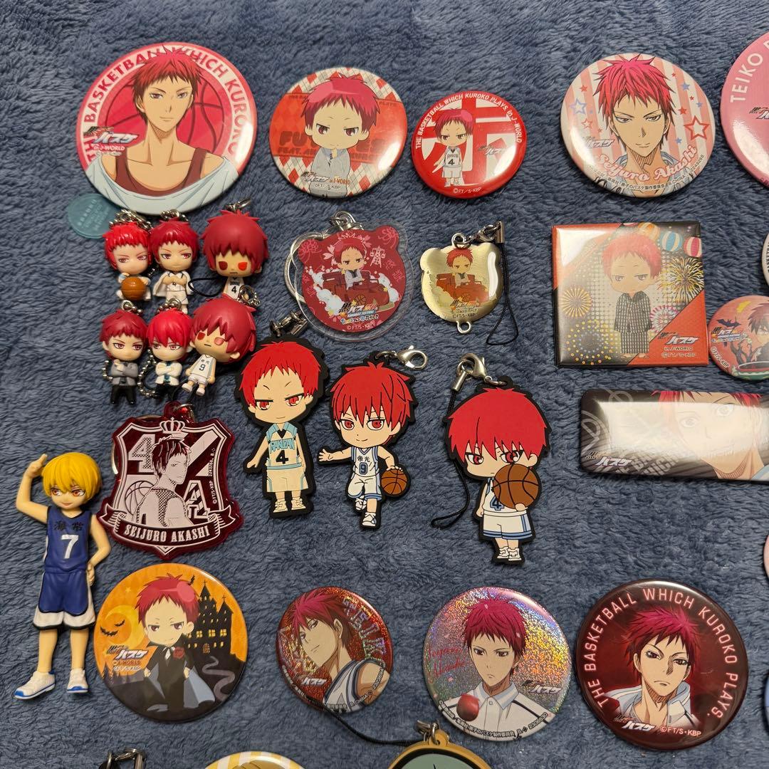 黒子のバスケ　缶バッチ等セット