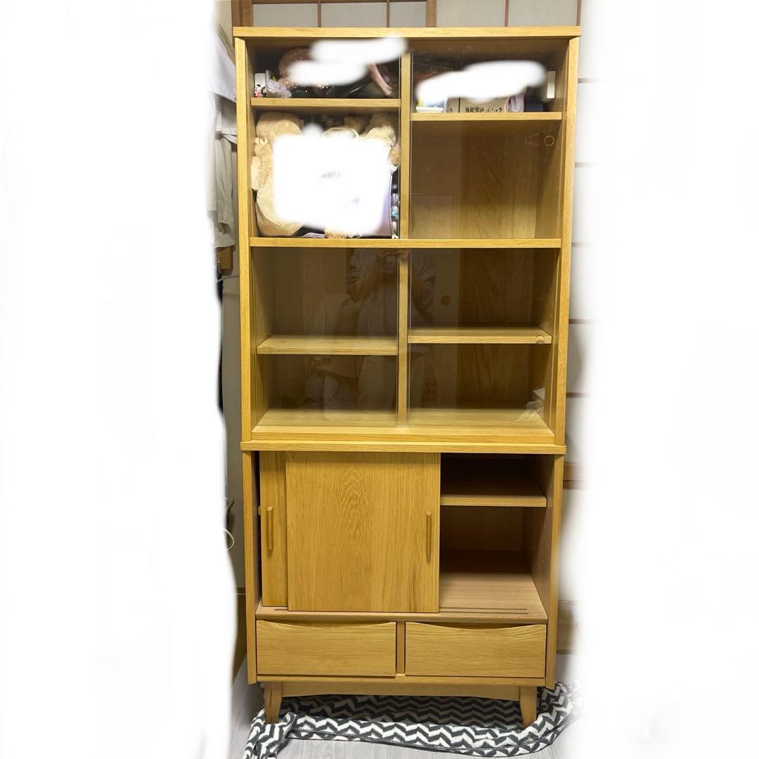 廃盤　 unico ＳＩＧＮＥ　カップボード キャビネット シグネ　ウニコ