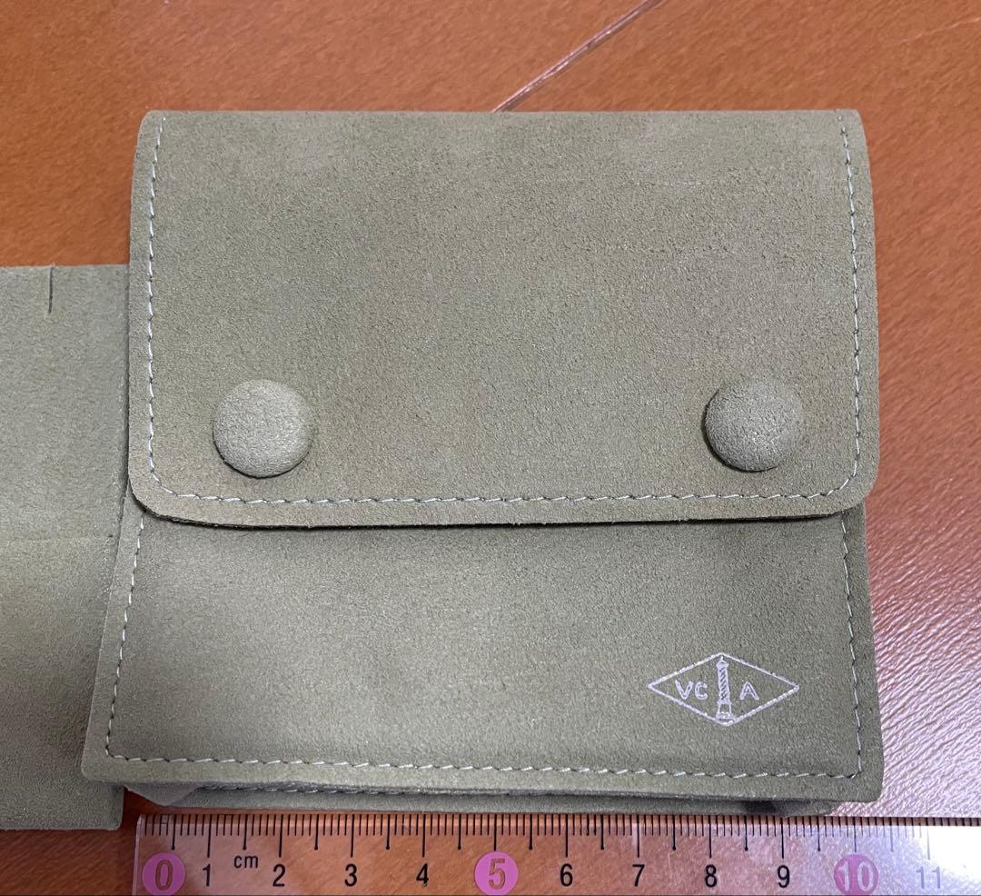 Van Cleef & Arpels アルハンブラ　ネックレス用グリーンポーチ