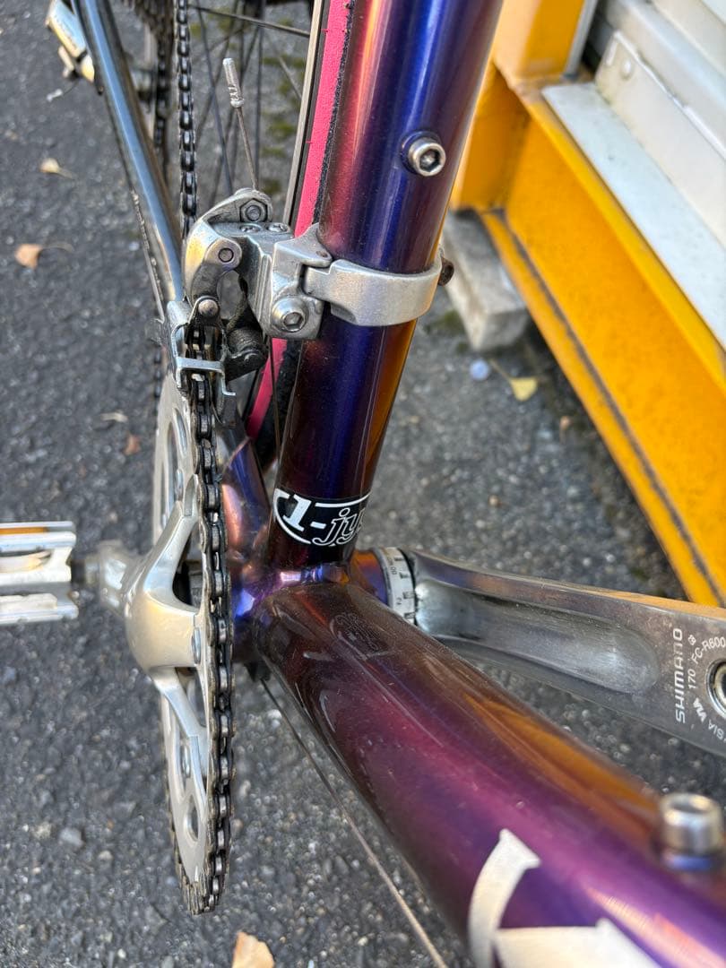  ロードバイク パープル