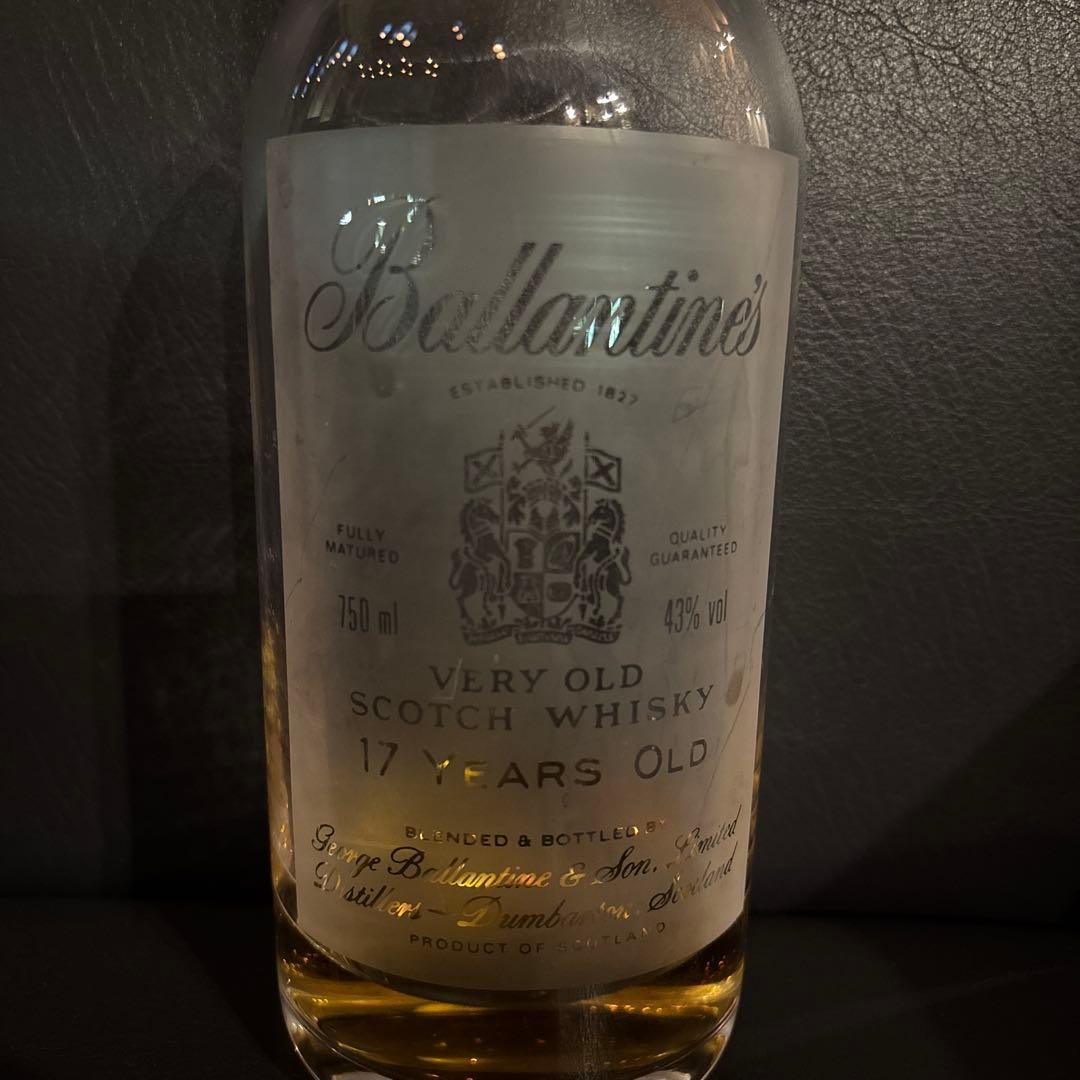 【空き瓶】Ballantine's 17 Years Old 750ml