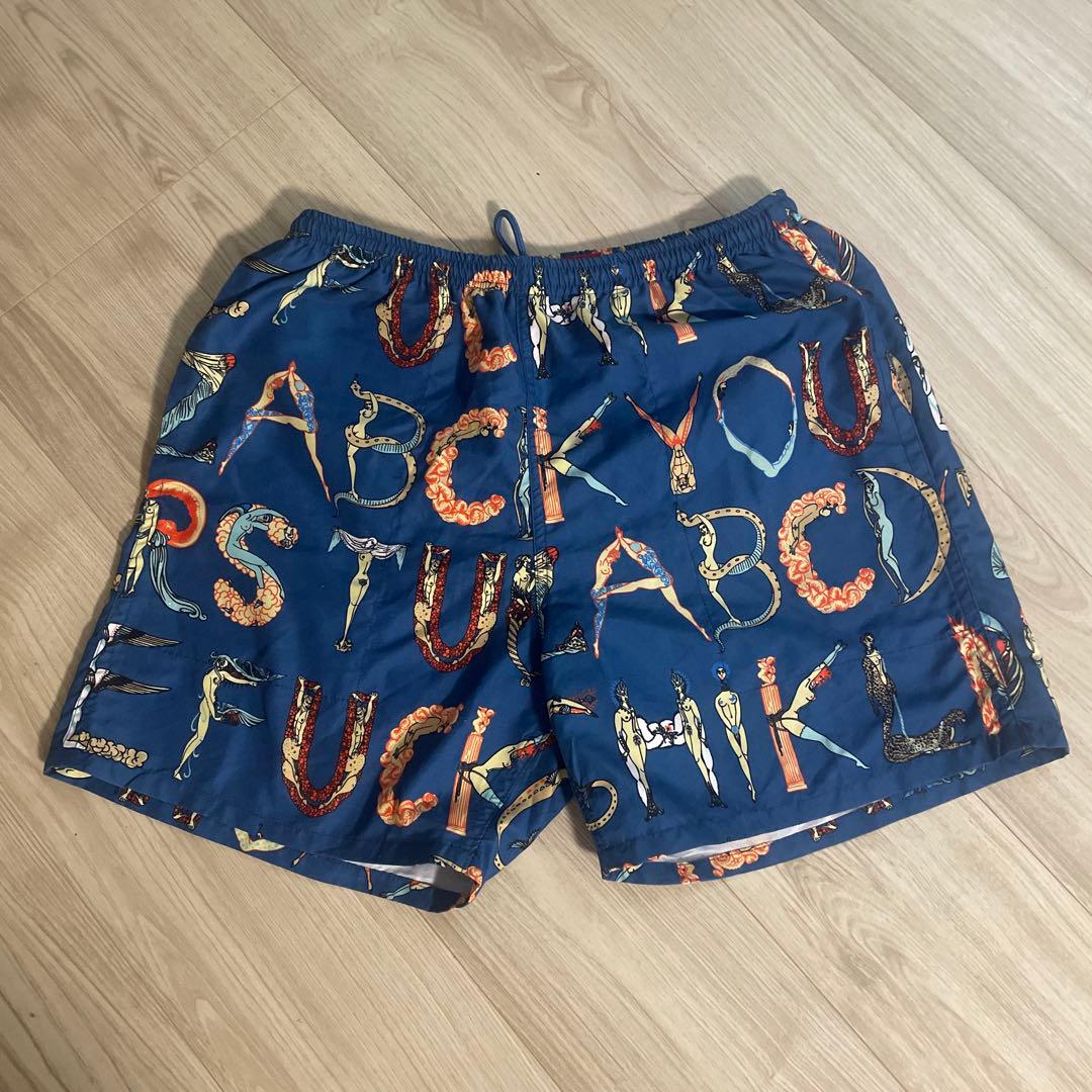 Supreme Alphabet Water Short アルファベット