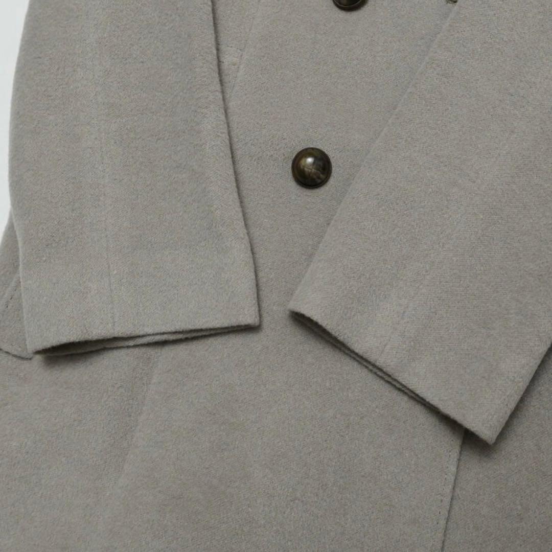 【極美品】Leilian コロンボ ウールアンゴラ ダブルブレストコート