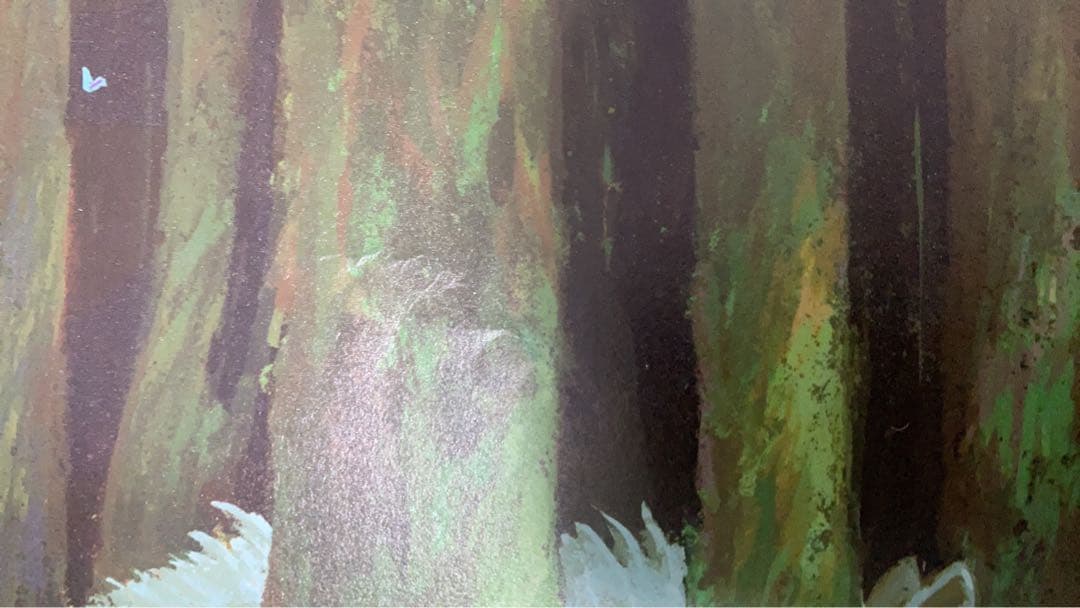 【ジジ☺︎プロフ必読】台湾限定　もののけ姫　ポスター　85x62cm