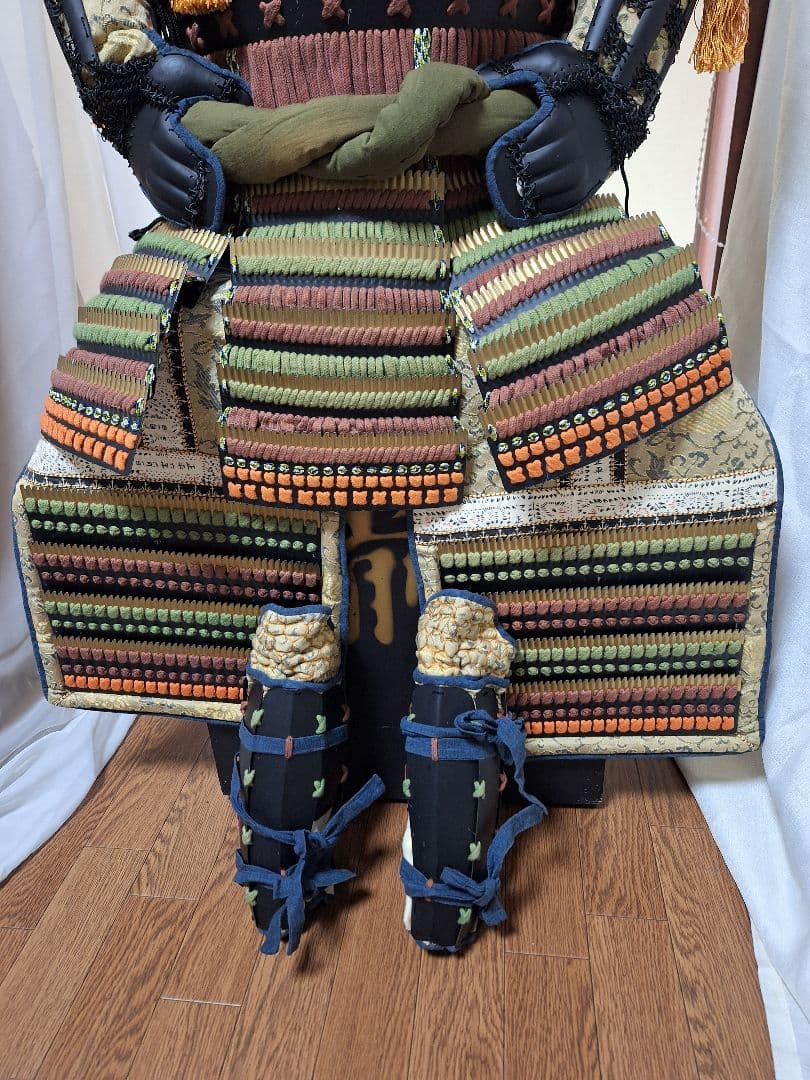 等身大甲冑、鎧兜、着用鎧兜