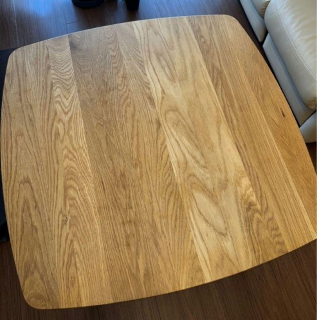 ​【関東エリア限定】unico ウニコ ソルクダイニングテーブル 80cm