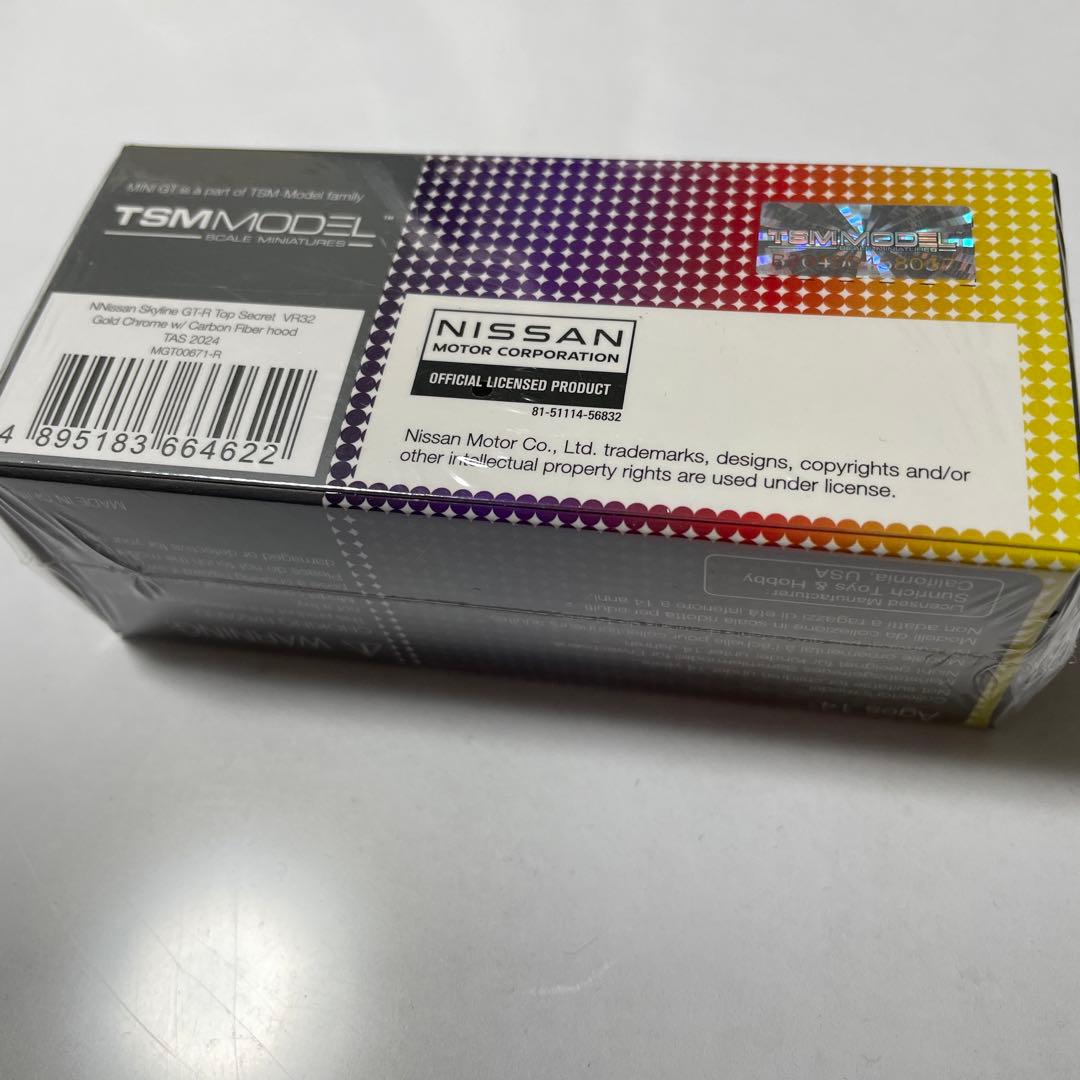 ★オートサロン　レア入手難　トップシークレット　32GT-R ゴールドクローム★