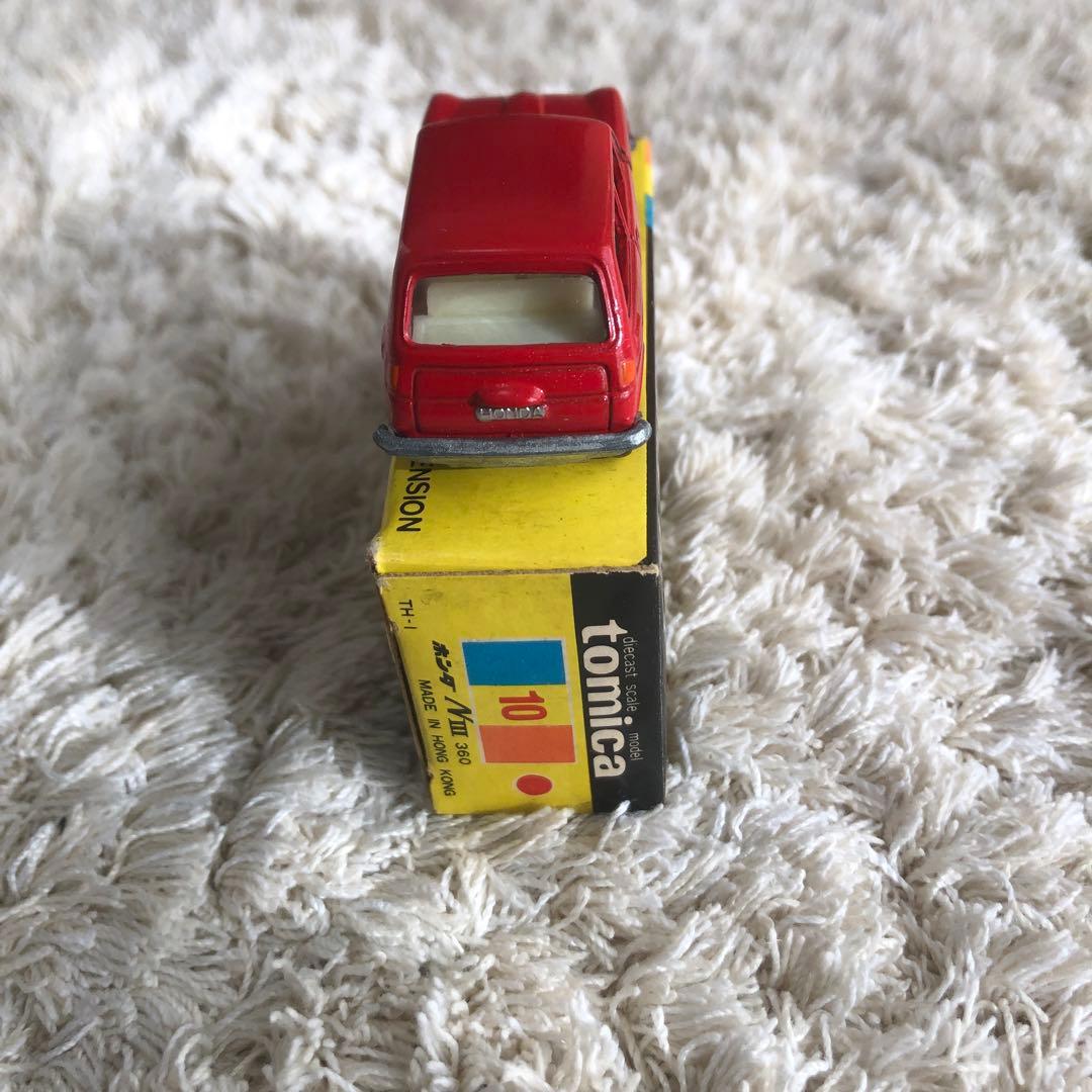 ホンコントミカ HONDA N III 360 赤 ミニカー