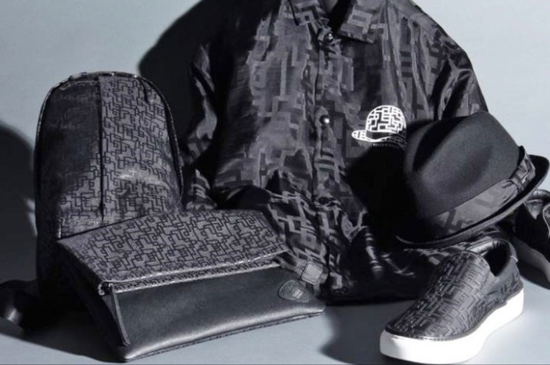 布袋寅泰 HOTEI×TAKEO KIKUCHI G柄ワンショルダーバッグ 黒