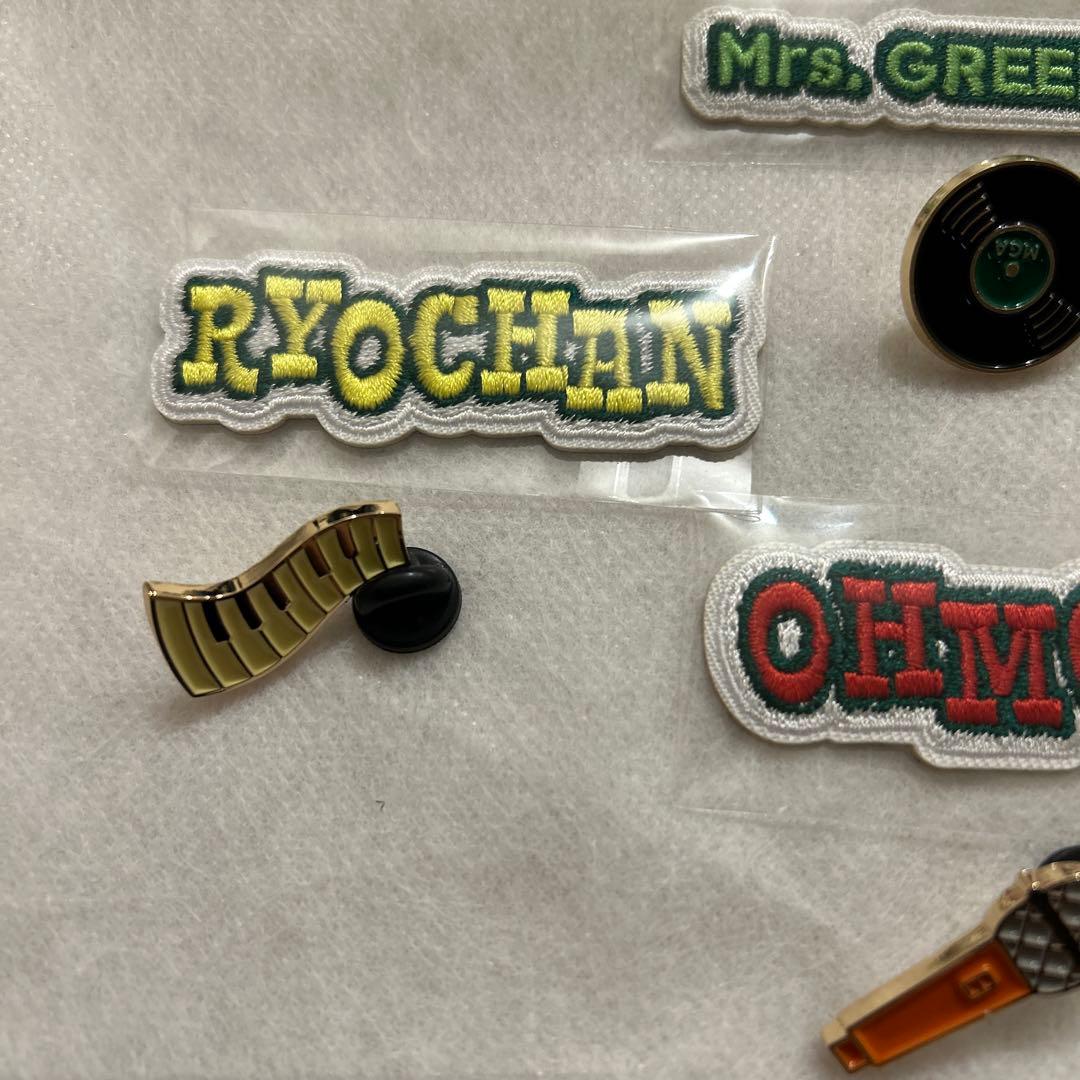 Mrs. GREEN APPLE ハーモニー ストラップ　ピンバッジ　ワッペン