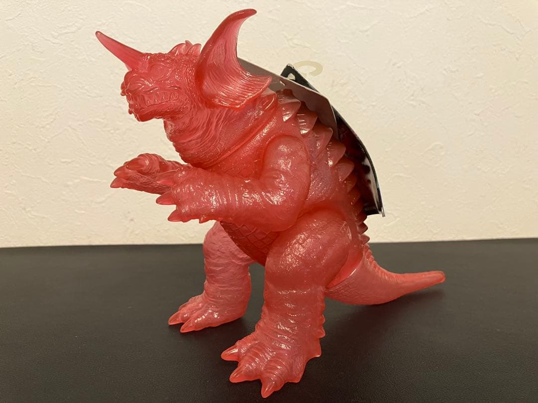 タグ付き　2002 劇場限定版　ゴジラ・モスラ・キングギドラ大怪獣総攻撃　ソフビ