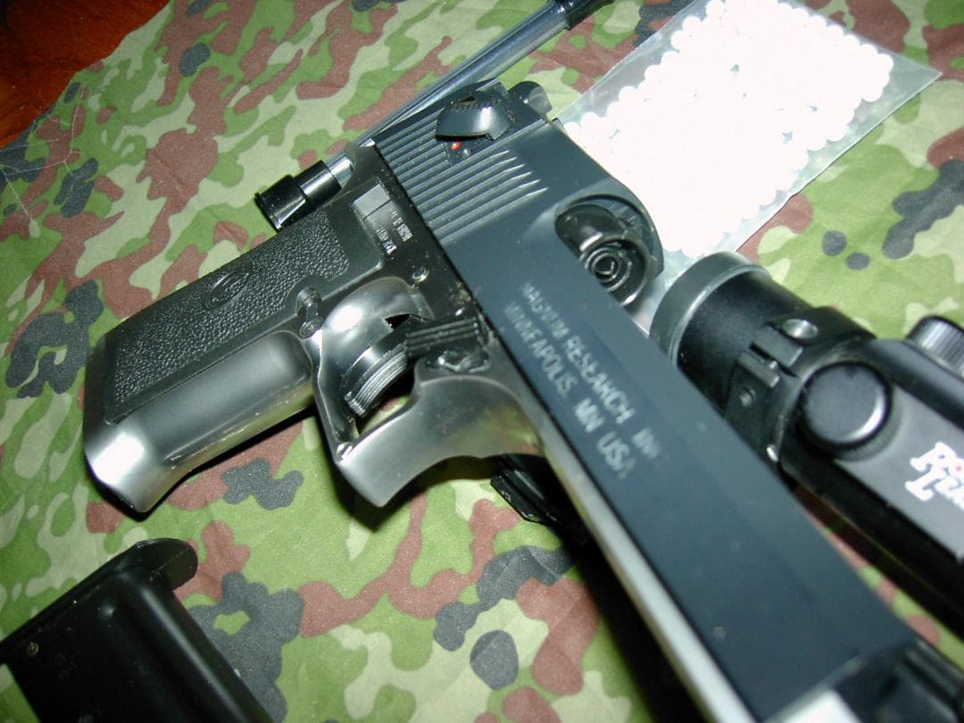 プリンキング専用　SⅡS デザートイーグル(バトルダメージバレル仕様) ガスガン