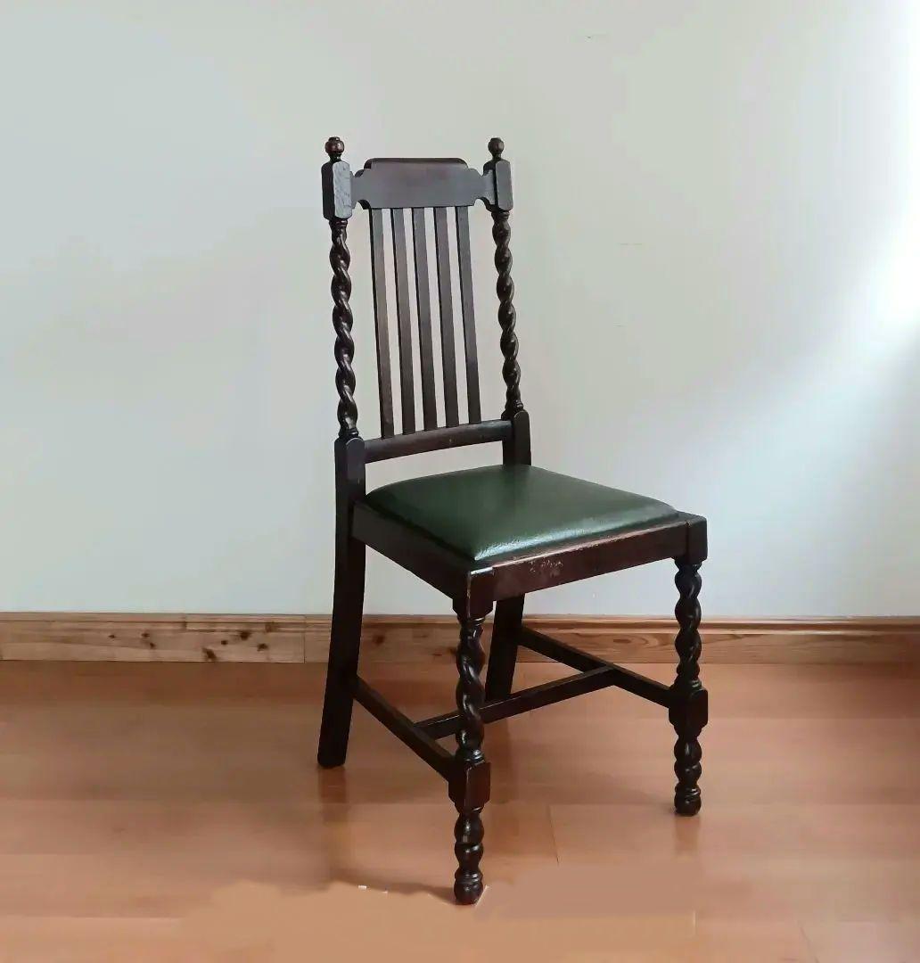 ダイニングチェアー　アンティーク イギリスの椅子　1910-20年代　ビンテージ