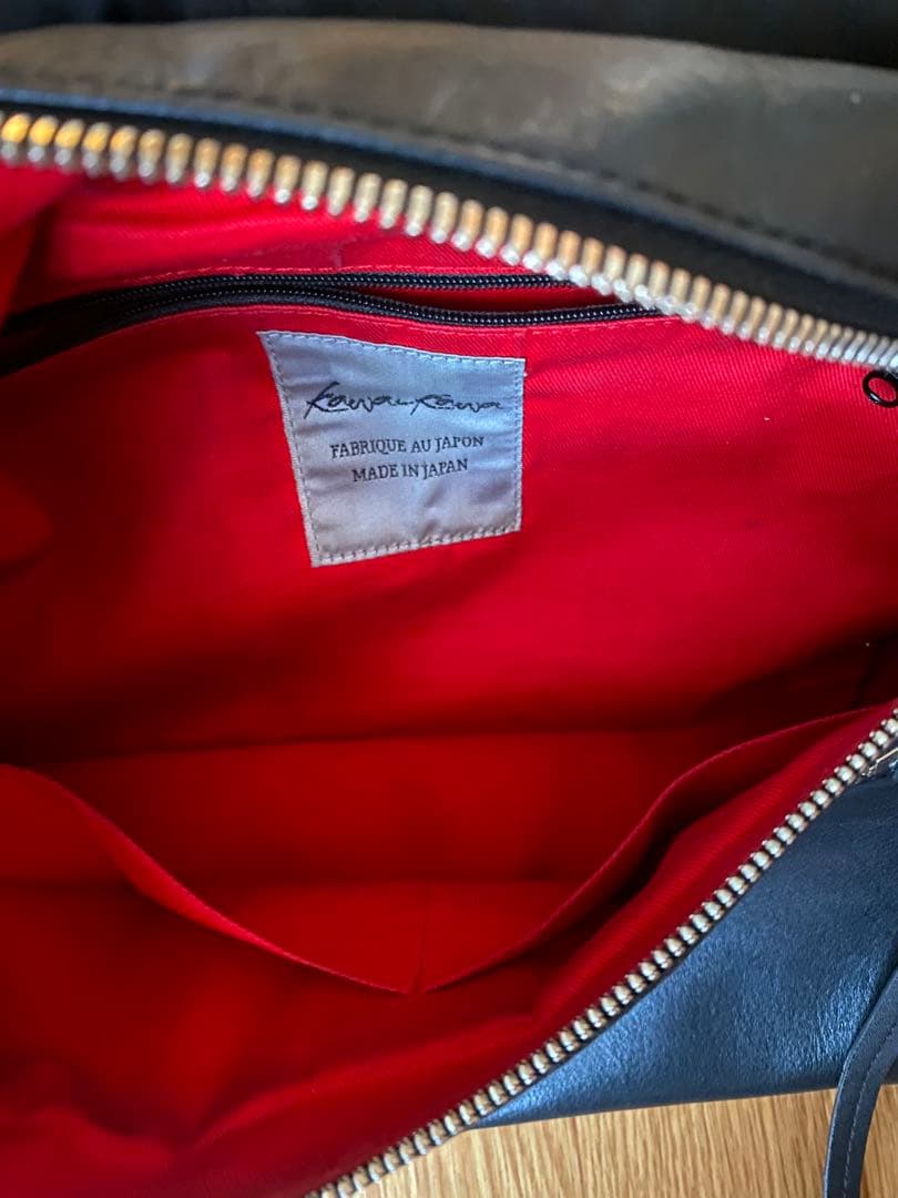 カワカワ kawakawa ボタンバック　L