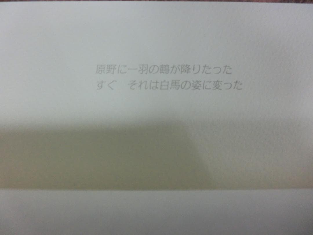 東山魁夷 画集『白馬幻想』