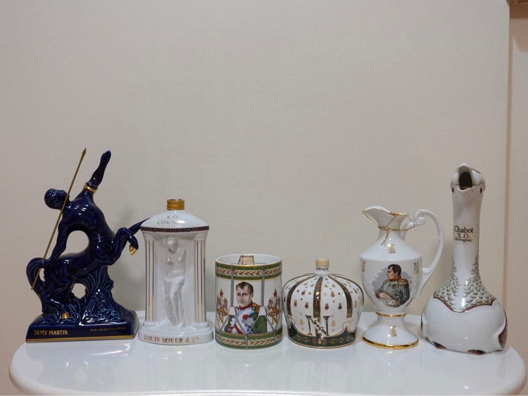 古酒　ブランデー　ナポレオン、Remy 等　6本セット