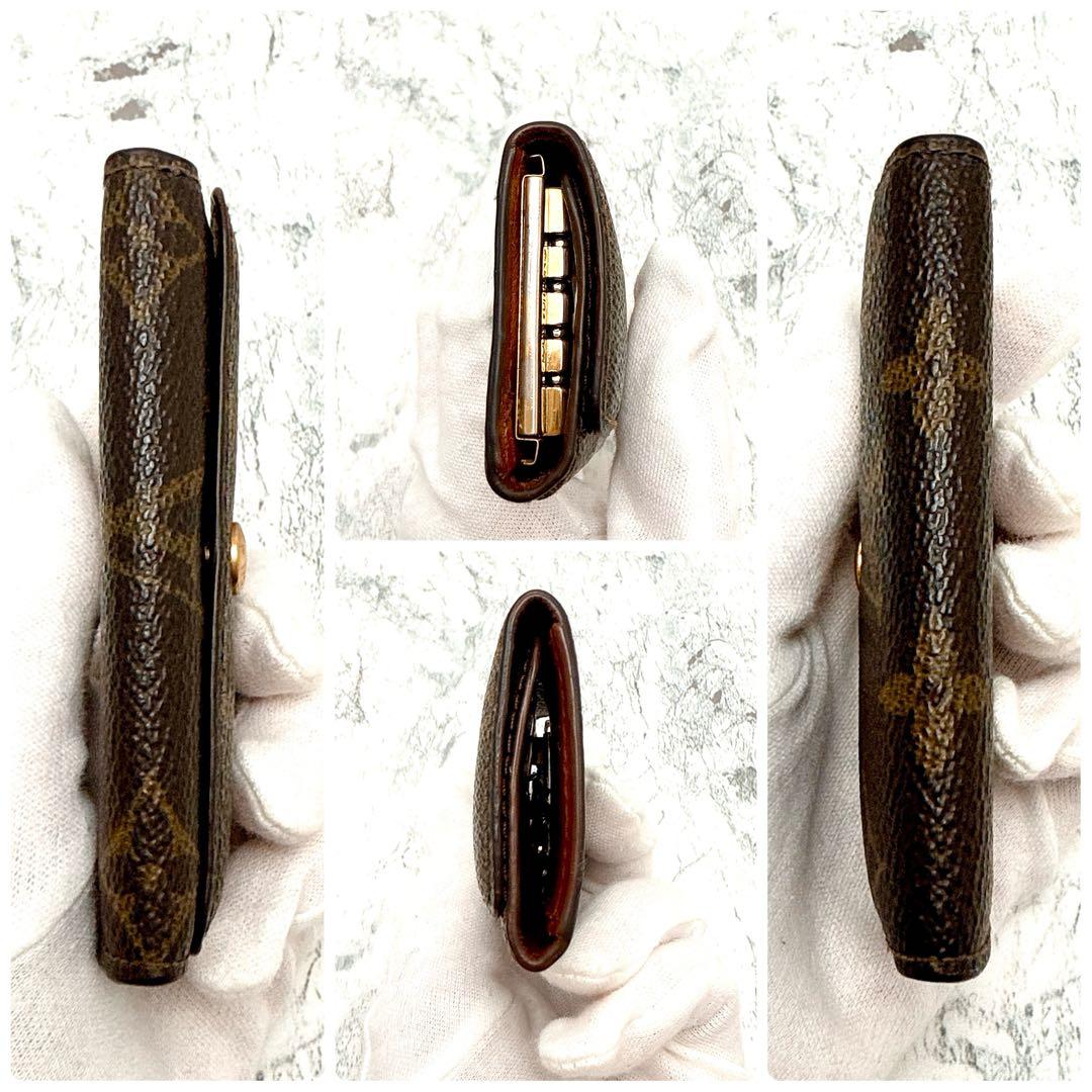 ヴィトン モノグラム ４連 キーケース ミュルティクレ４ ブラウン ビトン