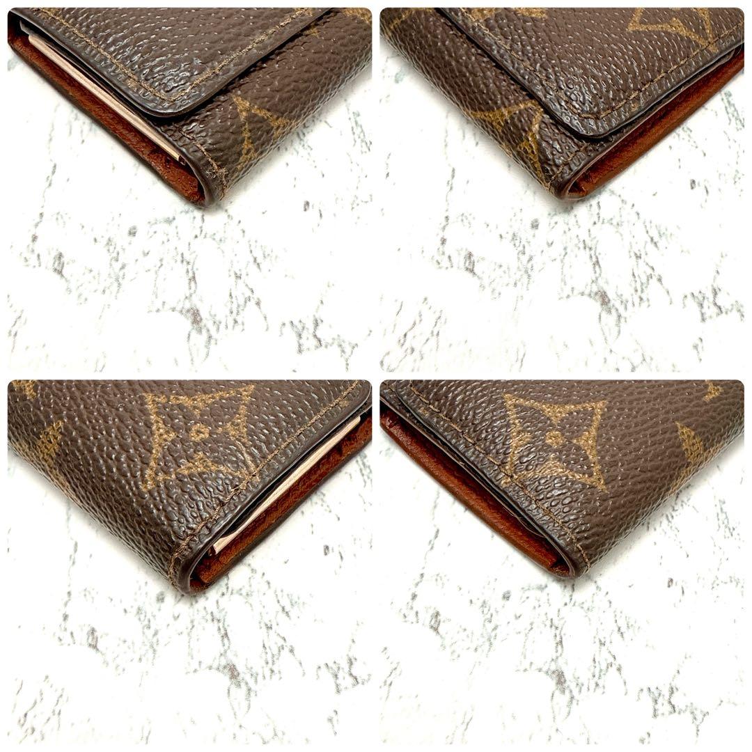 ヴィトン モノグラム ４連 キーケース ミュルティクレ４ ブラウン ビトン