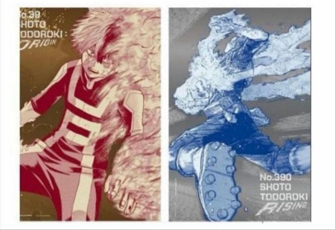 僕のヒーローアカデミア 原画展 ポスター 全種 7枚 緑谷出久 爆豪勝己 轟焦凍