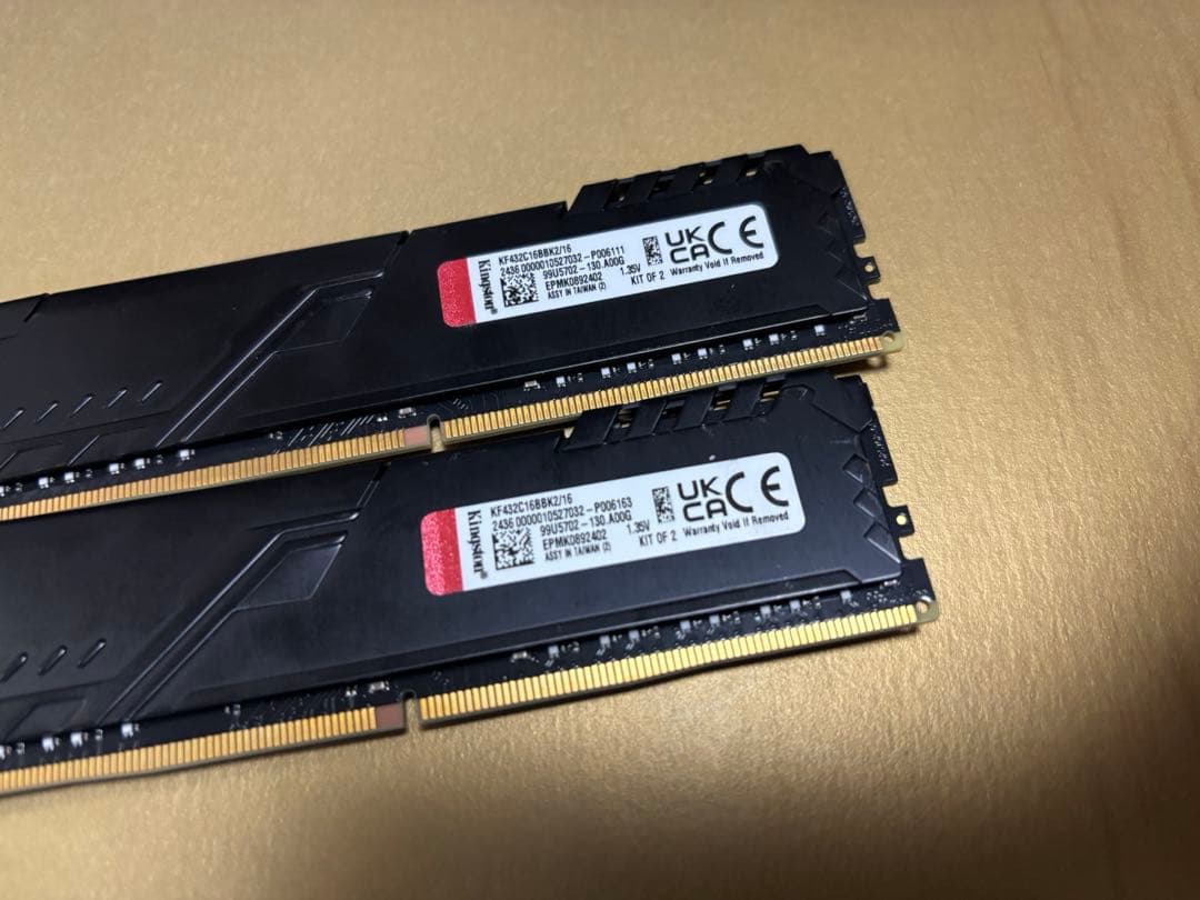 KINGSTON FURY BEAST DDR4 メモリー16GB(8GB×2)