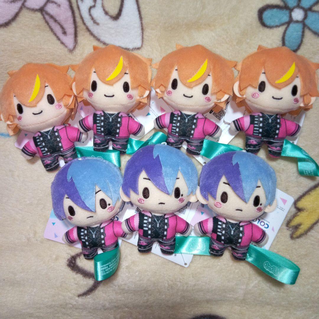 プロセカ　ふわぷちマスコット 青柳冬弥　東雲彰人　2点