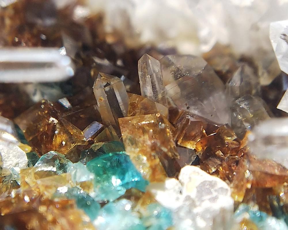 310 宝石質 ラズライト＆シデライト＆クォーツ ラズーライト 天藍石