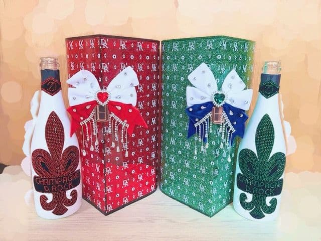 D.ROCK ディーロック シャンパン グリーン 緑 レッド 赤 ハート 箱