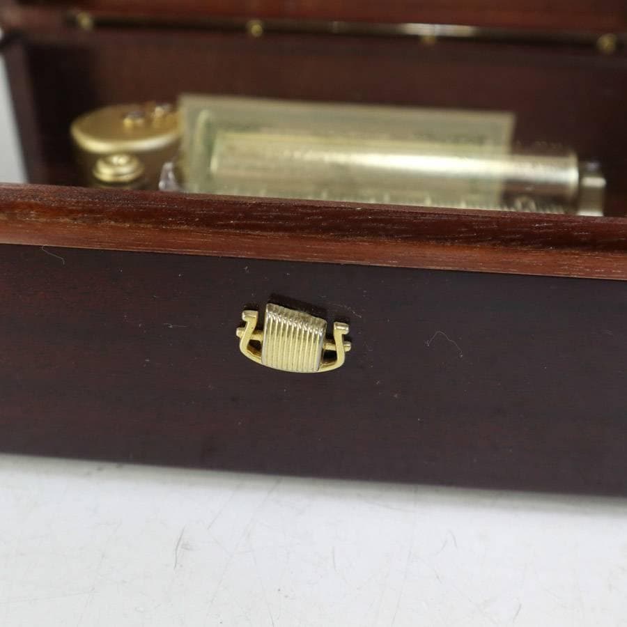 音出し確認済 オルフェウス マホガニー無垢 高級オルゴール 美しく青きドナウ