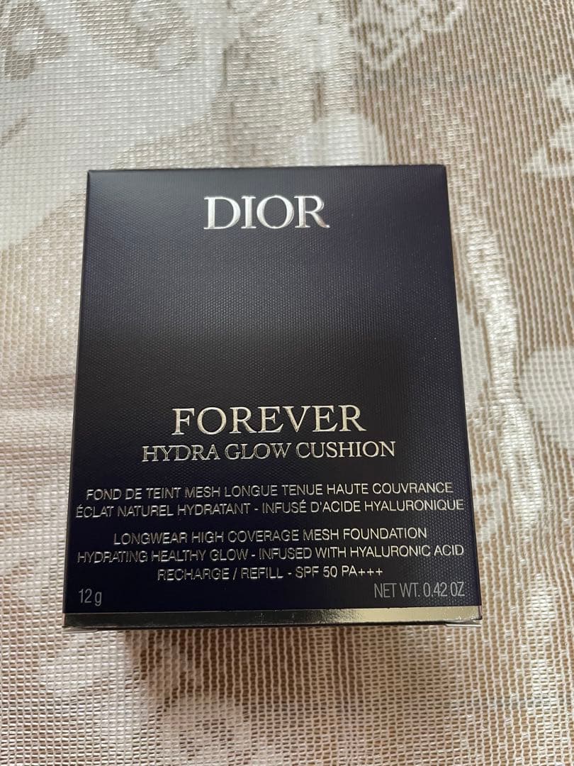 お値下げDIORスキンフォーエヴァーイドラグロウクッションファンデーション1N