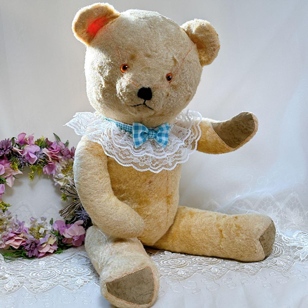 グラちゃん 様❤️BIG 58cm❤️ 珍しいイギリスアンティークベア　テディベア