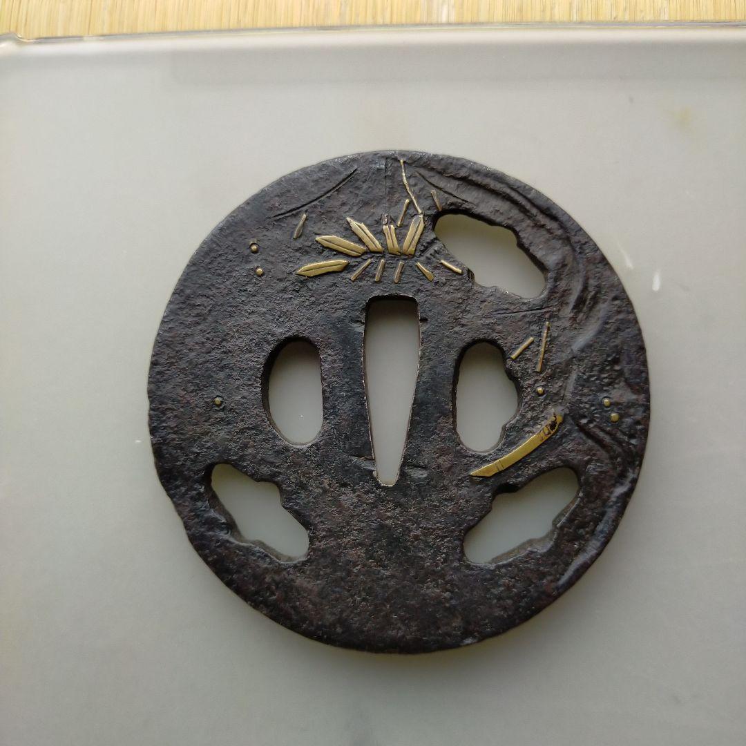 鍔、刀、日本刀、武具、刀装具、骨董品、アンティーク、古美術、美術品