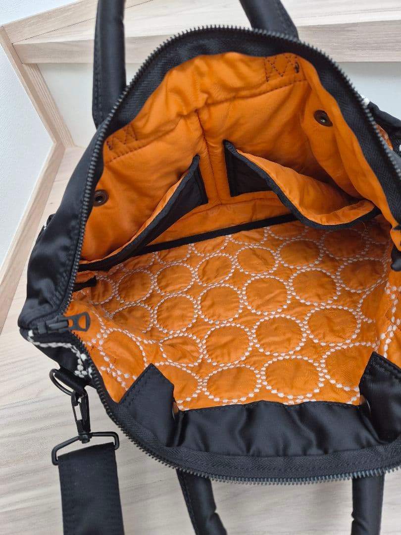 ミナペルホネンポーター ショルダーバッグ ブラック