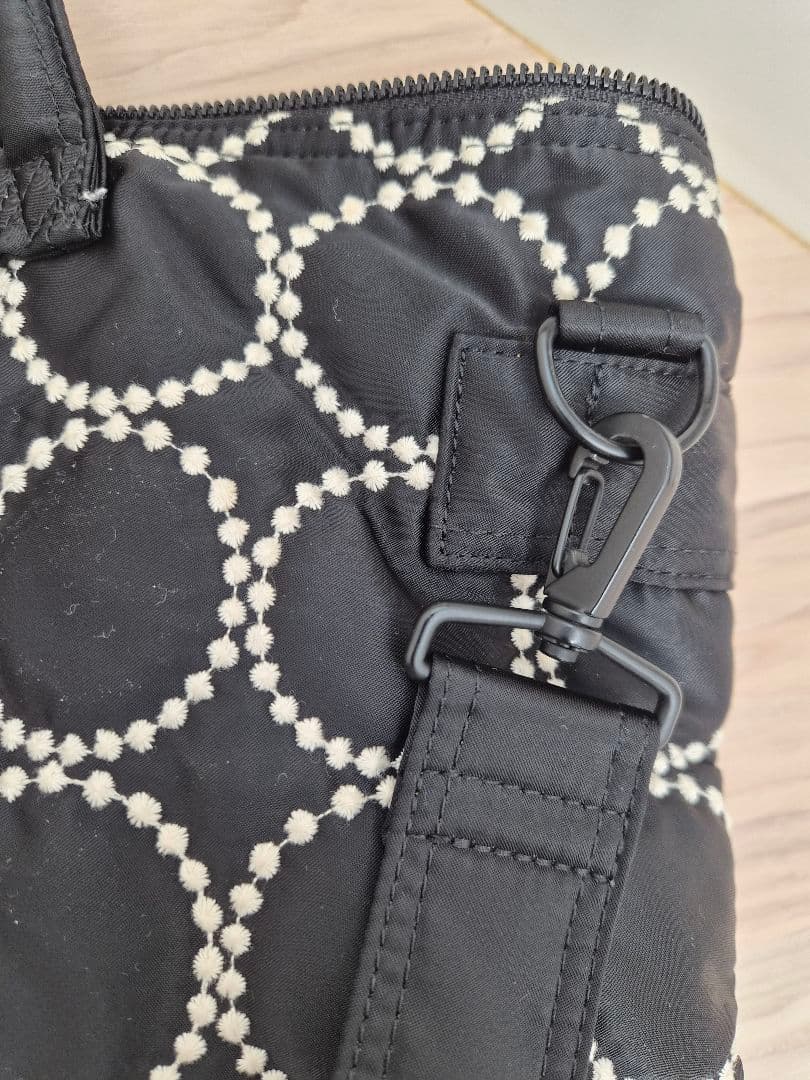 ミナペルホネンポーター ショルダーバッグ ブラック