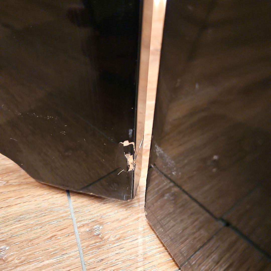 金箔 漆塗り ヴィンテージ屏風 衝立 パーテーション 縁起物 風水 金運アップ