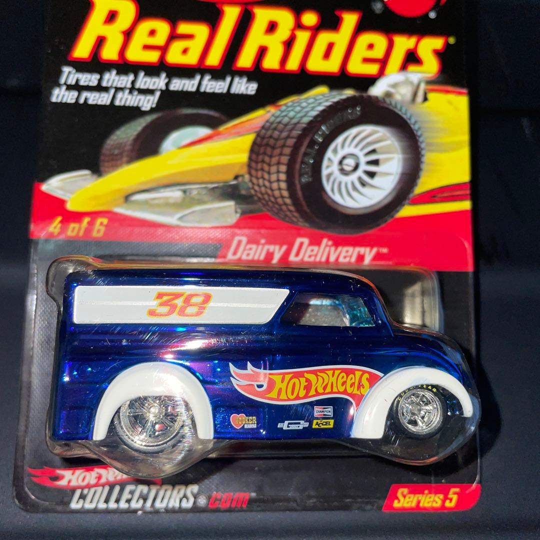 ホットウィール。Real Riders デイリーデリバリー。