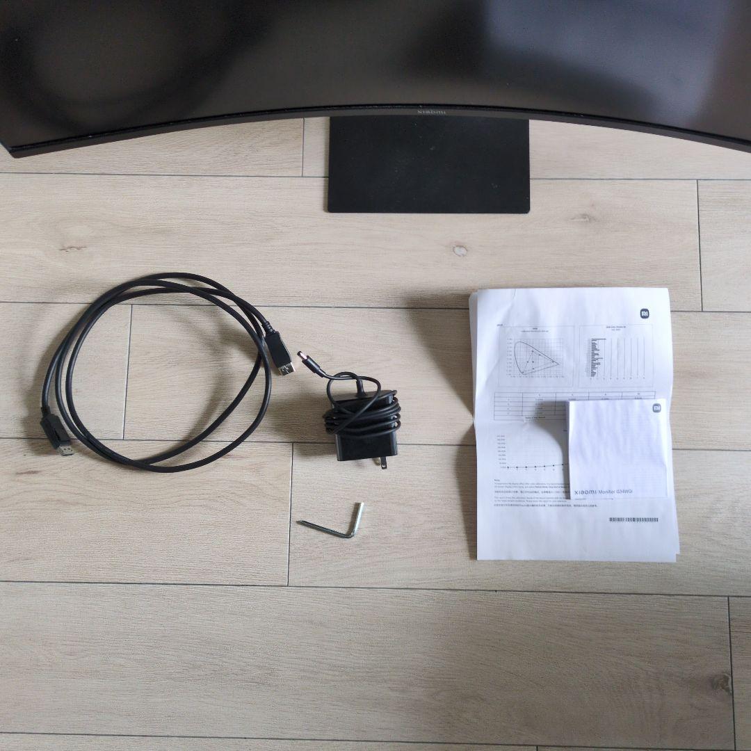 Xiaomi 曲面ゲーミングモニター G34WQi 34インチ UWQHD