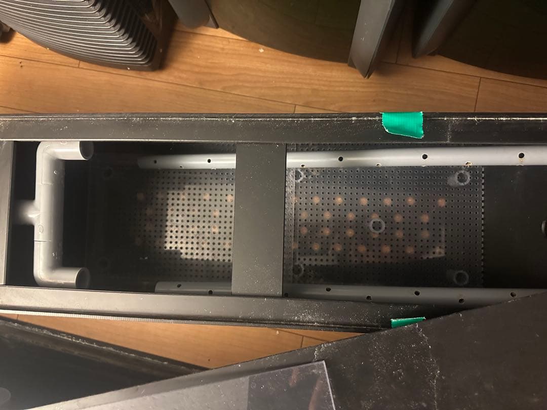 90cm上部式フィルターとレイシー水陸両用ポンプＲSD-40A